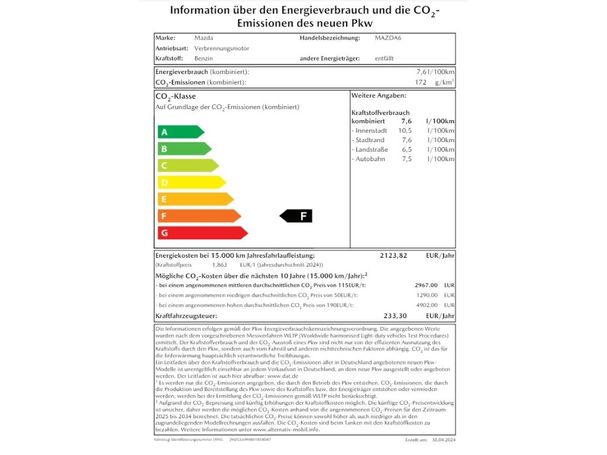 Mazda 6 Kombi 143 kW image number 15