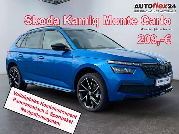 Skoda Kamiq 1.5 TSI Monte Carlo 110 kW image number 1