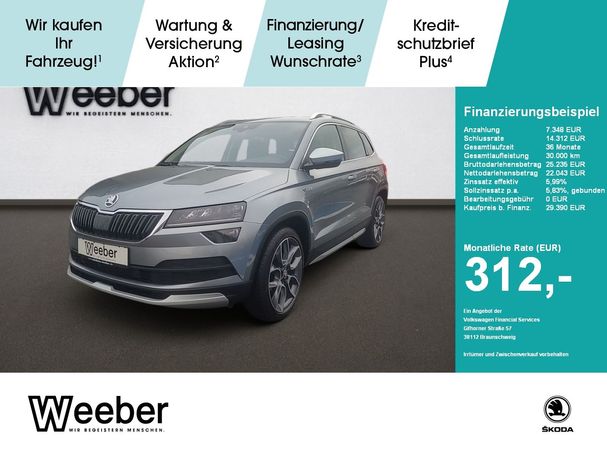 Skoda Karoq 2.0 TDI 4x4 DSG Scout 140 kW image number 3