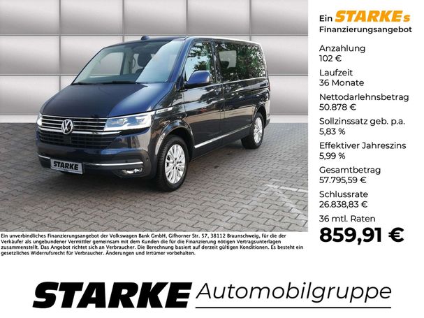 Volkswagen T6 Multivan DSG Highline 110 kW image number 5