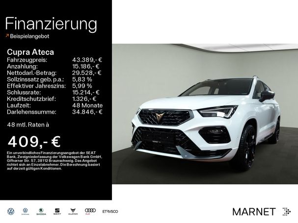 Cupra Ateca 110 kW image number 8