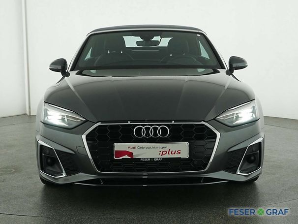 Audi A5 40 TFSI S tronic S-line Cabrio 150 kW image number 10