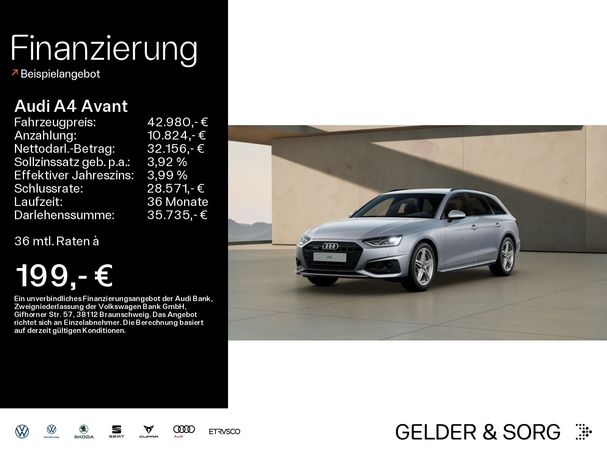 Audi A4 40 TDI Avant Advanced 150 kW image number 6