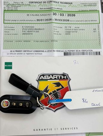 Abarth 500 1.4 T 99 kW image number 23