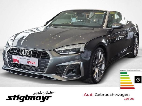 Audi A5 45 TFSI quattro S tronic S-line Cabrio 195 kW image number 1