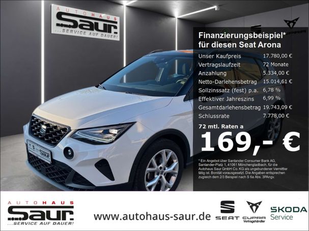 Seat Arona TSI FR 81 kW image number 5