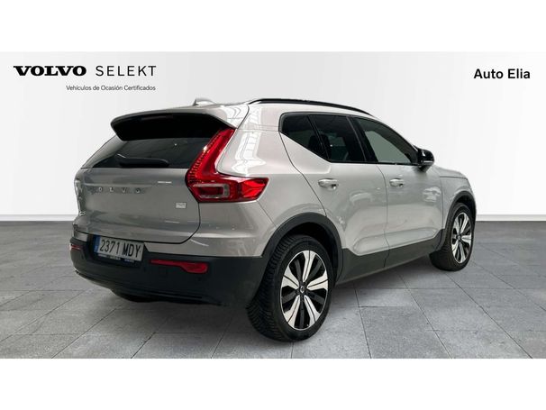 Volvo XC40 Recharge AWD Ultimate 300 kW image number 11