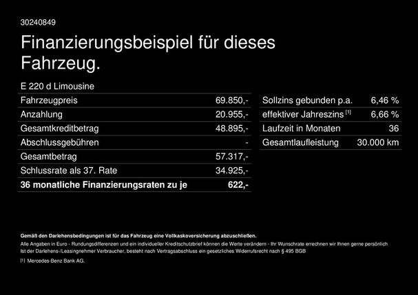 Mercedes-Benz E 220 d 145 kW image number 30