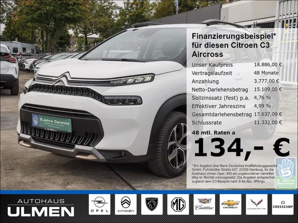 Citroen C3 Aircross PureTech 110 81 kW image number 1