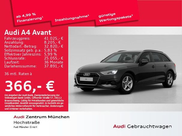 Audi A4 35 TDI S tronic Avant 120 kW image number 2