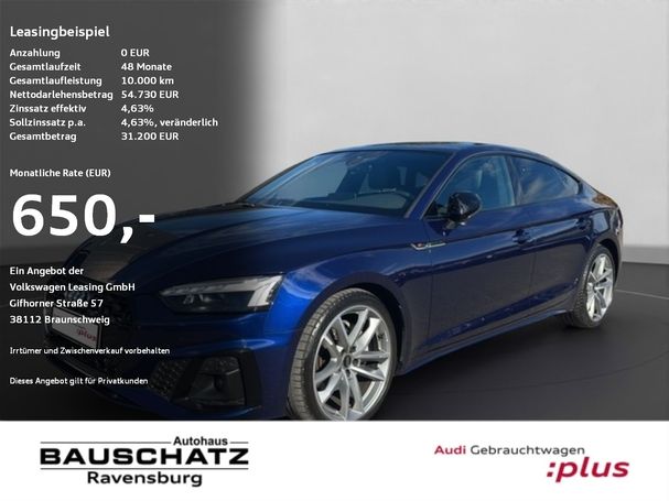 Audi A5 40 TDI quattro S-line Sportback 150 kW image number 5