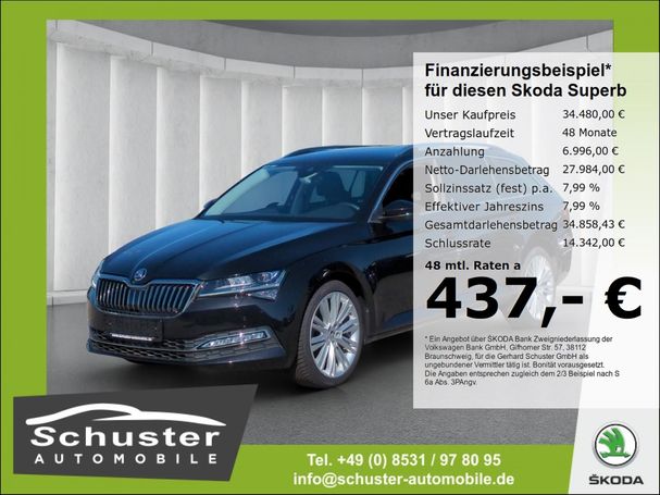 Skoda Superb Combi 2.0 TSI DSG Style 140 kW image number 5