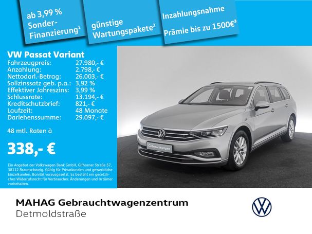 Volkswagen Passat Variant 2.0 TDI Business DSG 110 kW image number 4