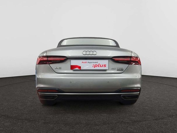 Audi A5 40 TFSI quattro S tronic Cabrio Advanced 150 kW image number 4