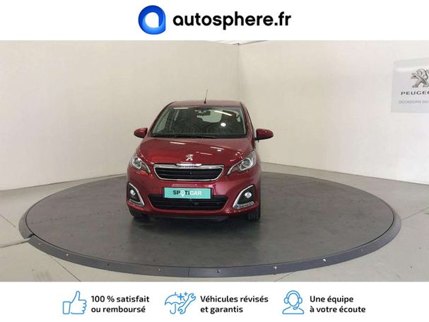 Peugeot 108 VTI 72 Allure 53 kW image number 5