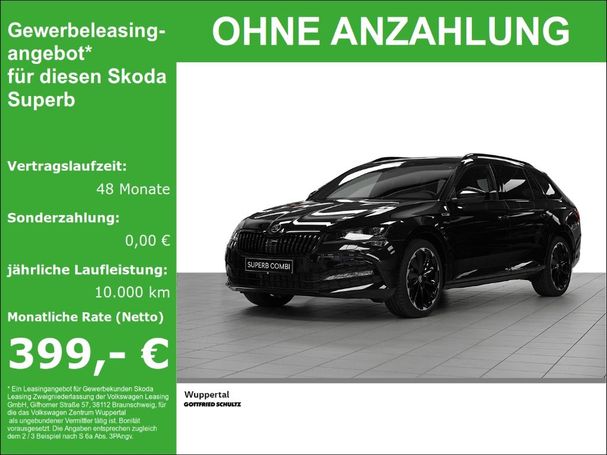 Skoda Superb Combi 2.0 TDI SportLine DSG 147 kW image number 5