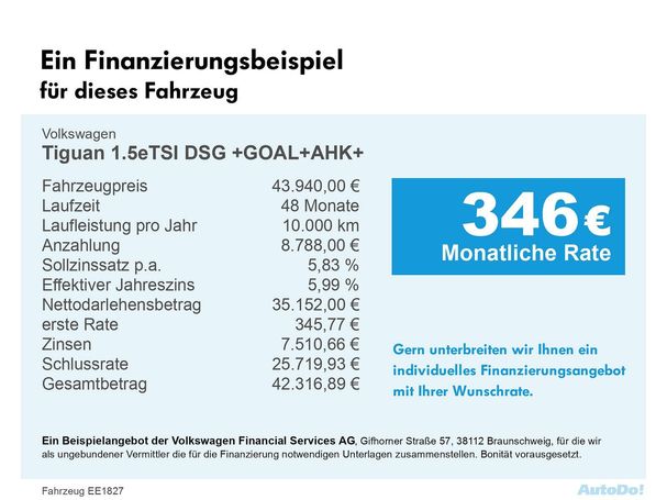 Volkswagen Tiguan 1.5 eTSI DSG 110 kW image number 6