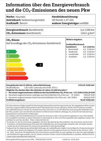 Hyundai i30 Kombi 1.5 T-GDI N 118 kW image number 15