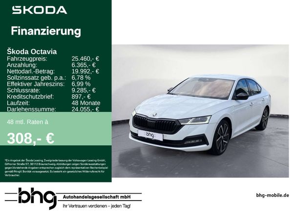 Skoda Octavia 2.0 TDI DSG Style 110 kW image number 5