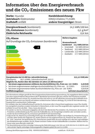 Hyundai Ioniq 6 77 kWh 168 kW image number 5