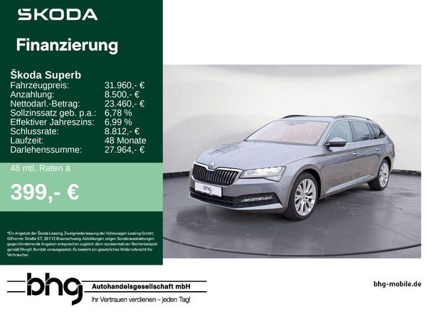 Skoda Superb Combi 2.0 TDI Ambition 110 kW image number 5