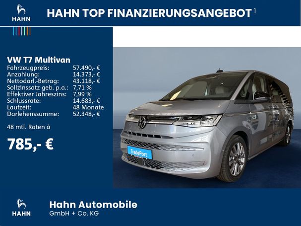 Volkswagen T7 Multivan 2.0 TDI 110 kW image number 1