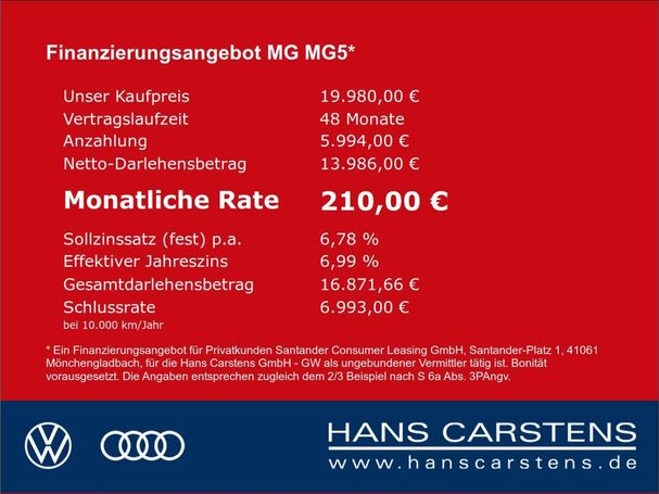 MG MG5 130 kW image number 19