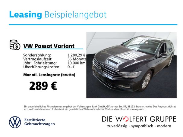 Volkswagen Passat Variant 1.5 TSI Business DSG 110 kW image number 4