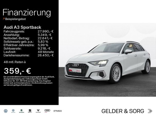 Audi A3 40 TDI Sportback Advanced 147 kW image number 7