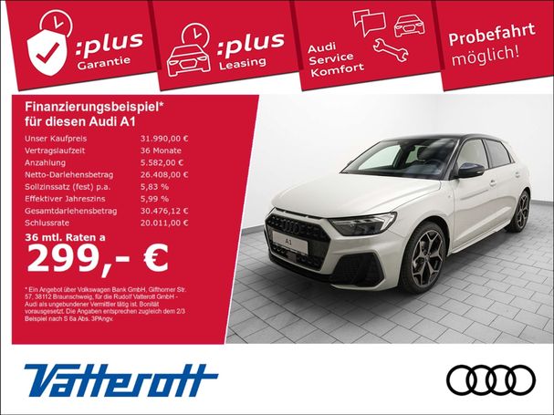 Audi A1 35 TFSI S tronic S-line Sportback 110 kW image number 5