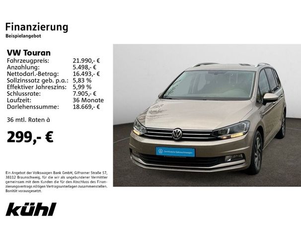 Volkswagen Touran 1.4 TSI DSG SOUND 110 kW image number 5