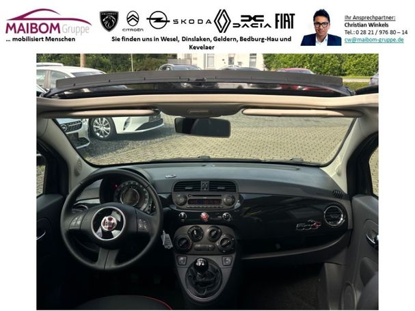 Fiat 500C 1.2 Lounge 51 kW image number 5