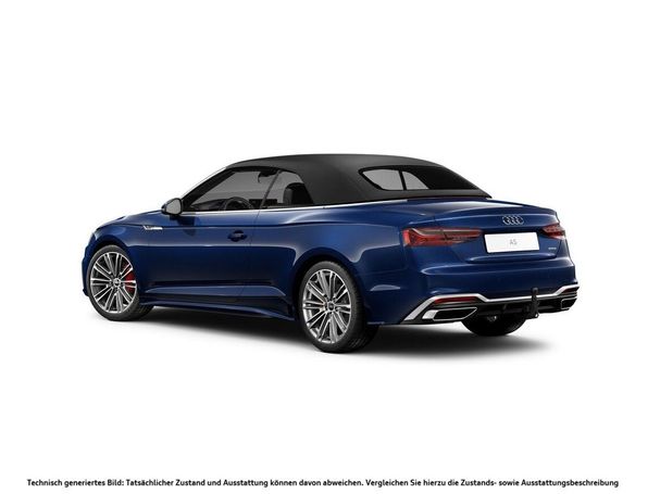 Audi A5 40 TFSI quattro S tronic S-line Cabrio 150 kW image number 7