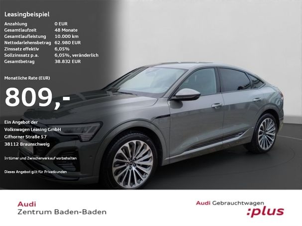 Audi Q8 50 quattro e-tron S-line Sportback 250 kW image number 2