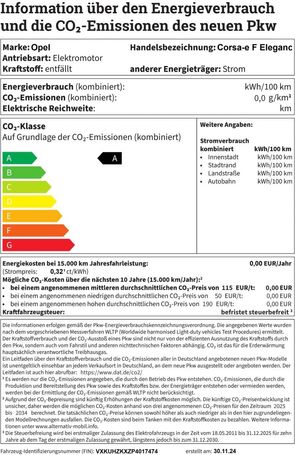 Opel Corsa e 100 kW image number 21