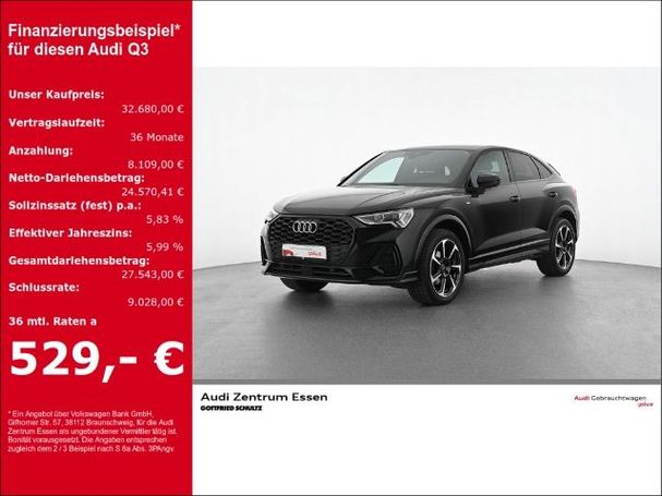 Audi Q3 35 TFSI S tronic S-line Sportback 110 kW image number 5