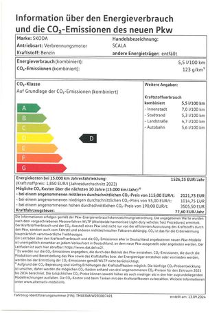 Skoda Scala 1.0 TSI DSG 85 kW image number 5