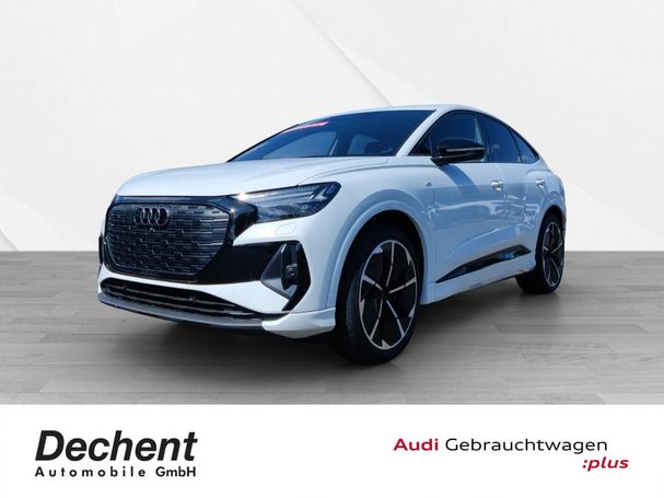 Audi Q4 50 quattro e-tron S-line Sportback 220 kW image number 1