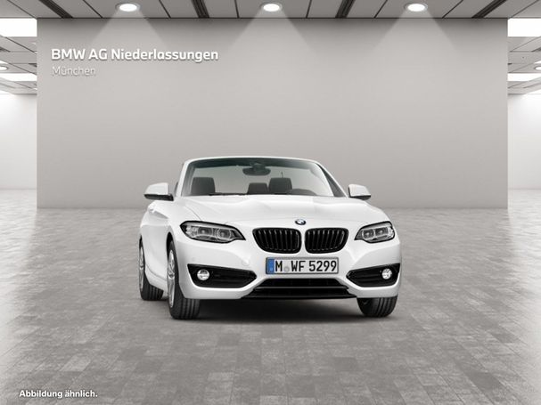 BMW 218i Cabrio Sport Line 100 kW image number 10