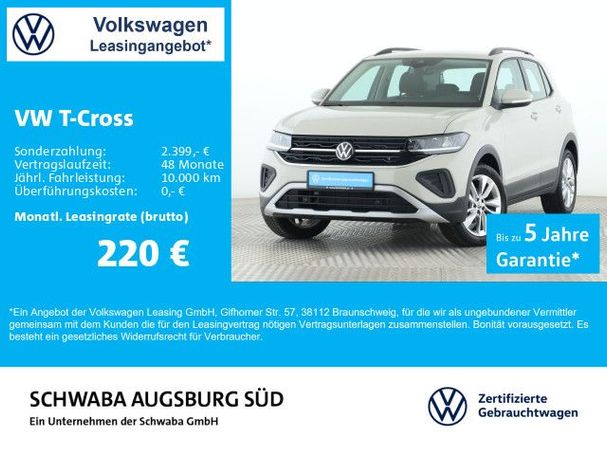 Volkswagen T-Cross 1.0 TSI Life 70 kW image number 4