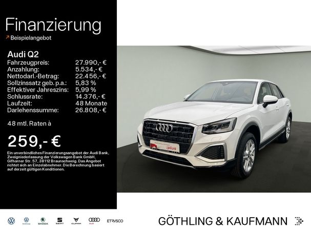 Audi Q2 30 TFSI Advanced 85 kW image number 6