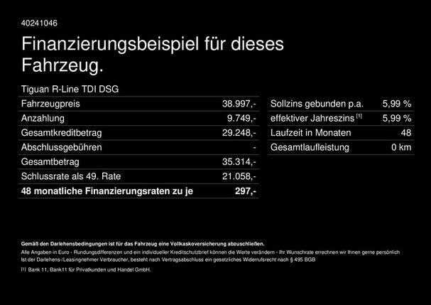 Volkswagen Tiguan TDI DSG 110 kW image number 15