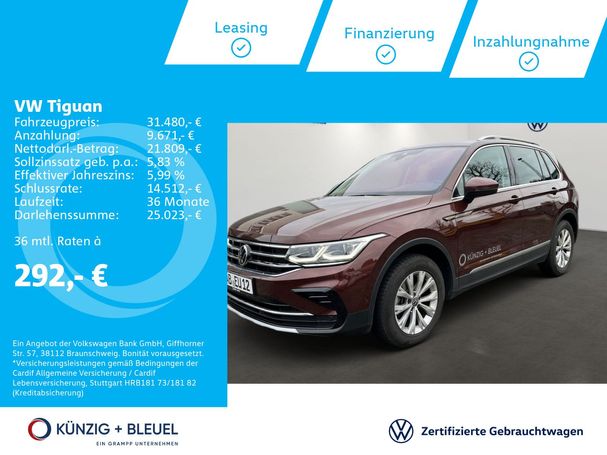 Volkswagen Tiguan 1.5 TSI Elegance DSG 110 kW image number 4