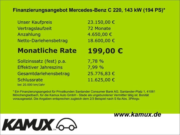 Mercedes-Benz C 220 d T 4Matic 143 kW image number 14