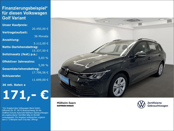 Volkswagen Golf Variant 1.0 TSI 81 kW image number 6