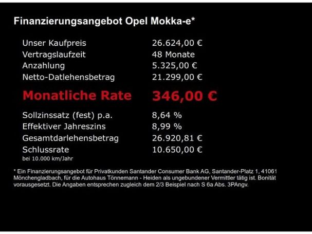 Opel Mokka Electric Elegance 100 kW image number 5