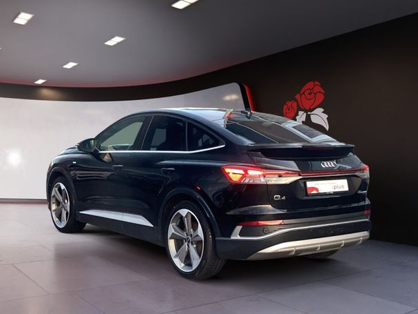 Audi Q4 50 quattro e-tron S-line Sportback 220 kW image number 4