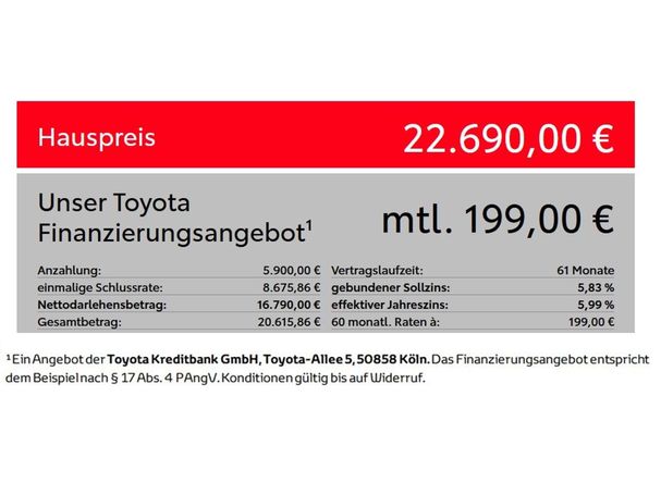 Toyota Yaris 1.5 Hybrid 85 kW image number 18