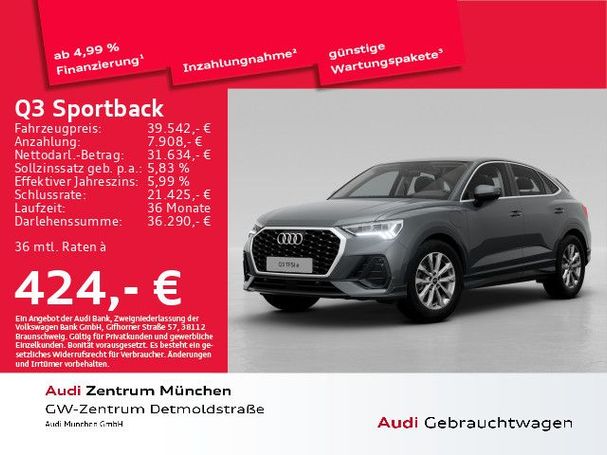 Audi Q3 45 TFSIe Sportback 180 kW image number 3