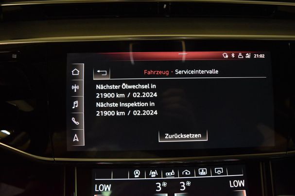 Audi A8 55 TFSI quattro 250 kW image number 20